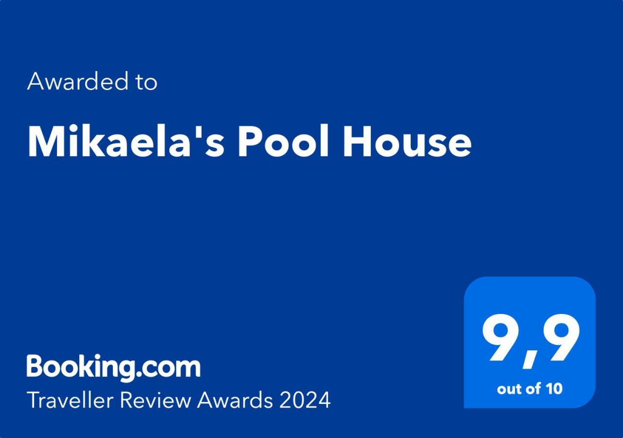 Villa Mikaela'S Pool House Afando Esterno foto