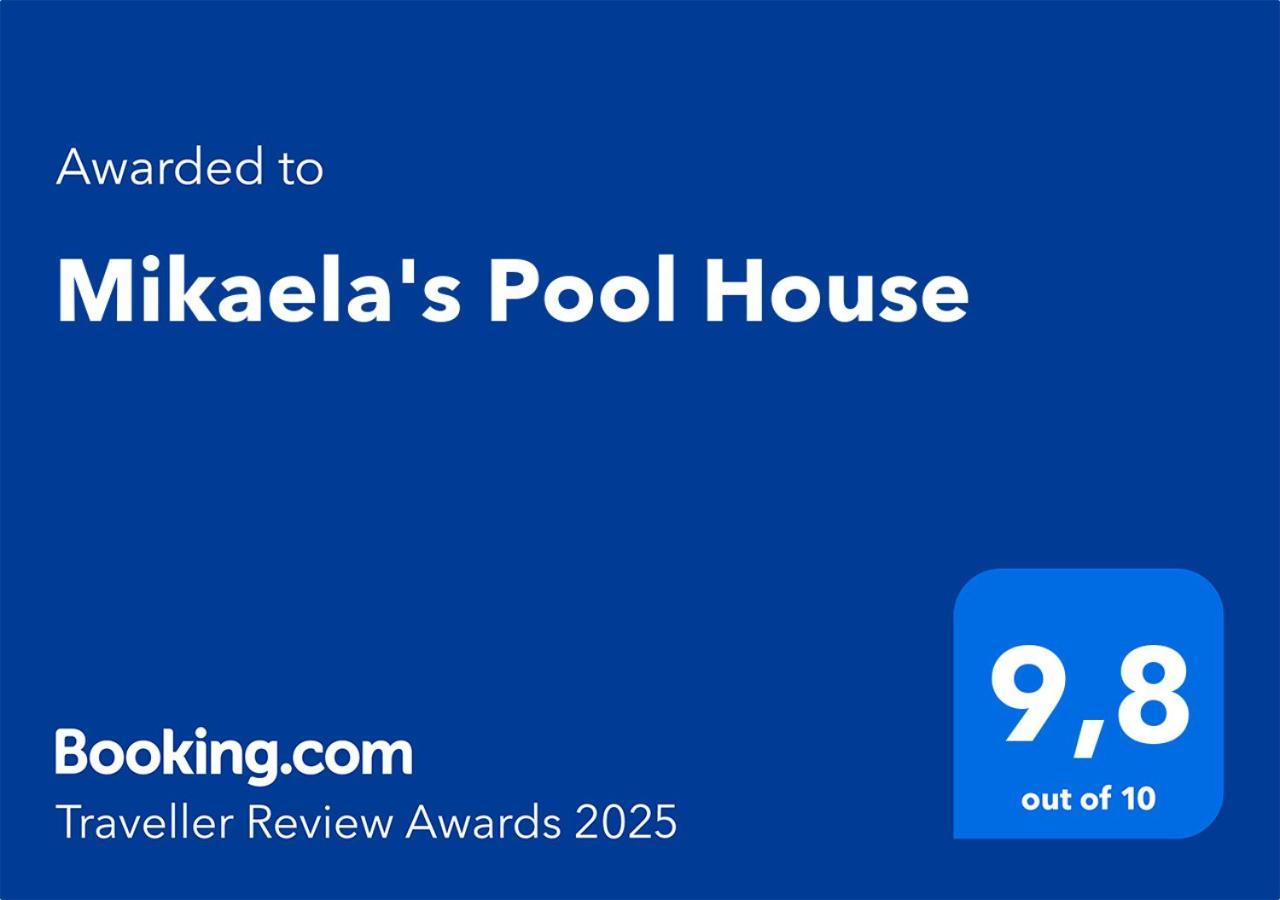 Villa Mikaela'S Pool House Afando Esterno foto